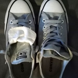 Light grey Converse Size 7.5 Women's
